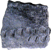 fragment de poterie